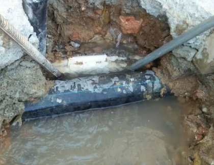 河池市测漏水之水管漏水